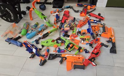 Nerf Guns Lot 30+