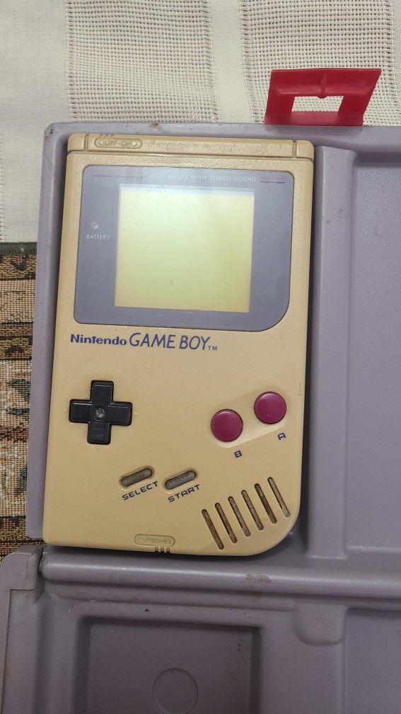Nintendo gameboy.