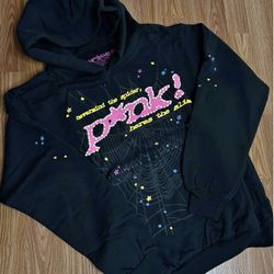 Black “P*nk” Spyder hoodie