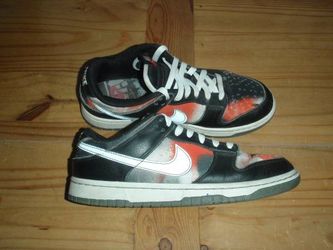 Nike Dunk Low - 'Graffiti Pack - Black & Red' - Men's Size 7.5
