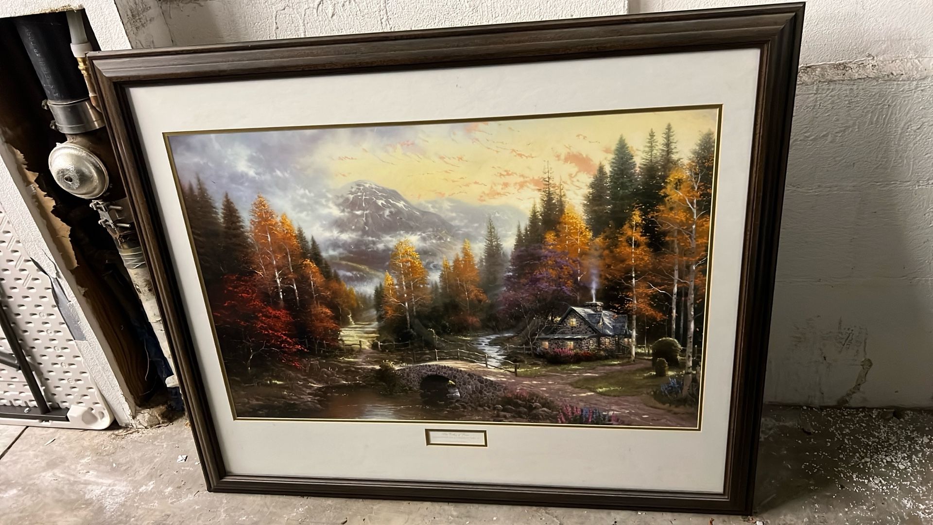 Thomas Kincaid print the value of peace