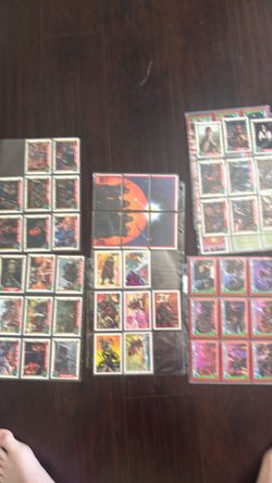 Incredibly rare ninja turtle 1991-93 movie card set