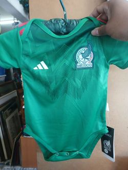Mexico Baby Soccer Jersey, pañalero Bebe