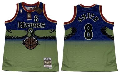 Mitchell Ness Atlanta Hawks Steve Smith Jersey Youth XL 18-20 New $90 MSRP