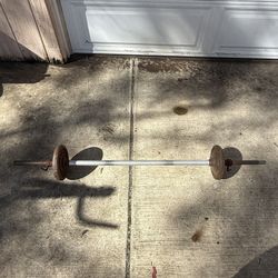 5 Lb Curling Bar 