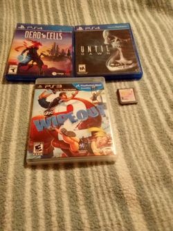 Games For Playstation 3&4& 1 Nintendo DS Game 