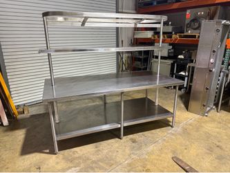 42x84 Stainless Steel Worktop