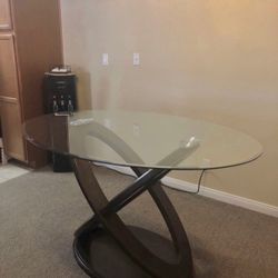 Glass Dining Table a Chairs
