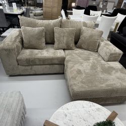 Sectional Velvet 