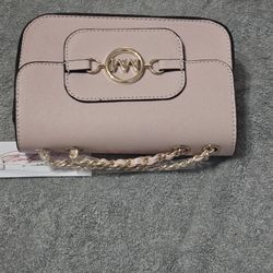 NEW Marilyn Monroe Blush Pink Crossbody Purse