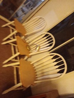 Table and chairs
