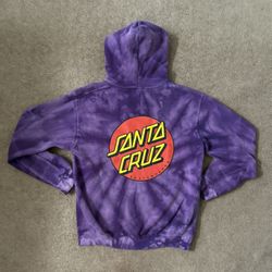 Santa Cruz Tie- Dye Hoodie (S)