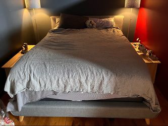 Queen bed frame