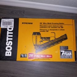 Bostitch 28 Degree Wire Weld Framing Nailer