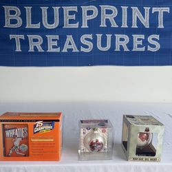 ⚾🔥 Mark McGwire Collectible Lot – 3 Piece Set (Wheaties, Baseball, Ornament)