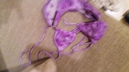 Purple bikini