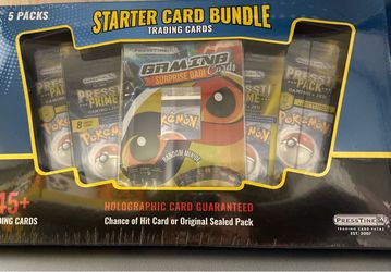 Pokémon starter card bundle