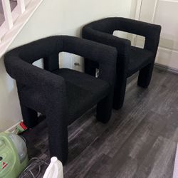 Set Of 2 Sherpa Chairs