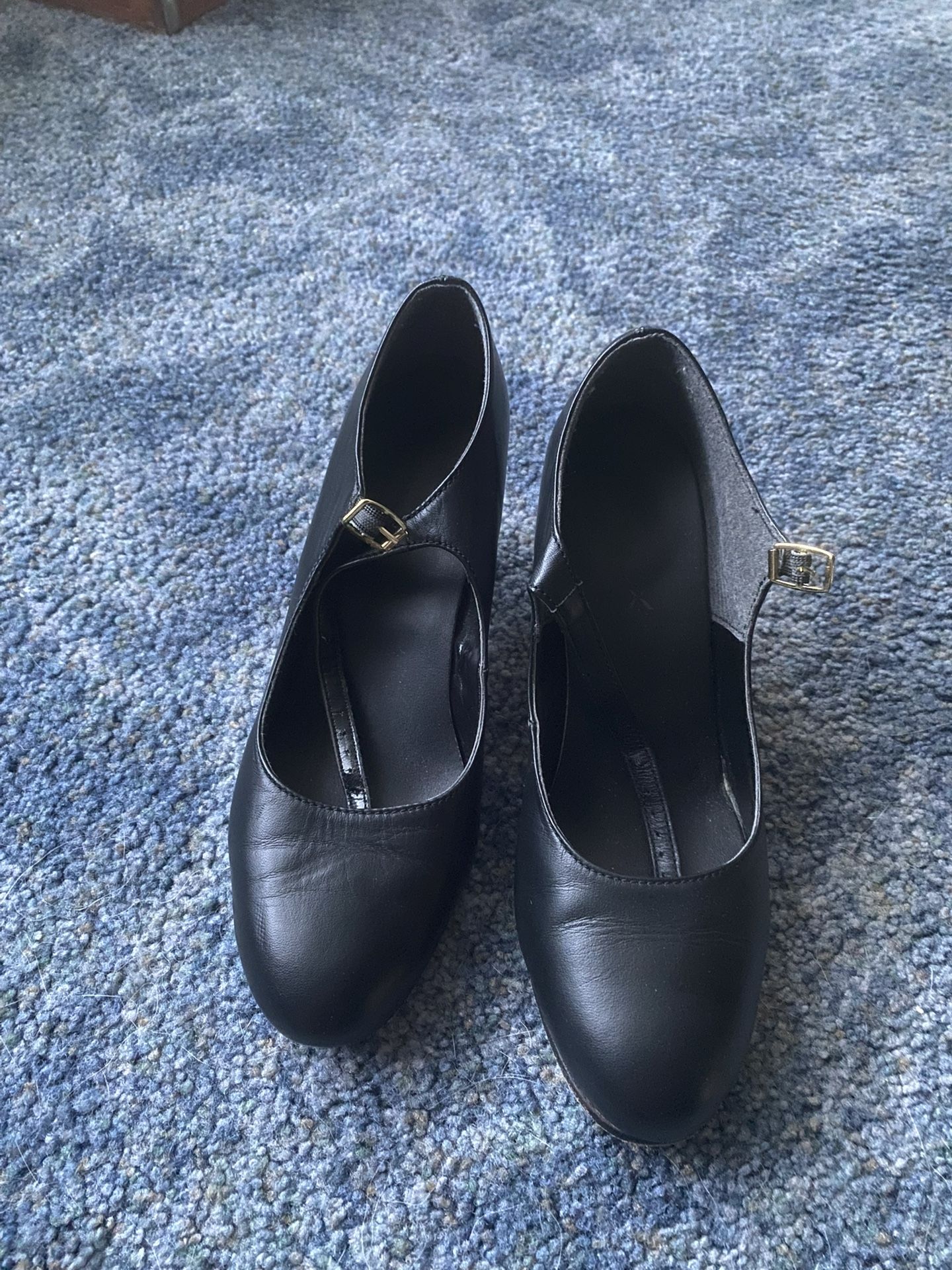 Capezio Black Character Shoes