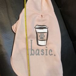 Dog sweatshirt size medium new great gift