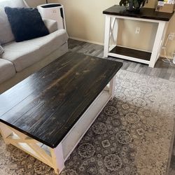 Coffee Table And End Table Set