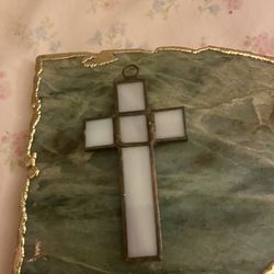 Small Stained Glass Cross