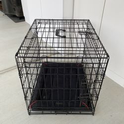 Dog Crate Medium Size With Pad 