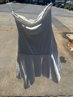 Princess Polly White Cowl Neck Mini Dress
