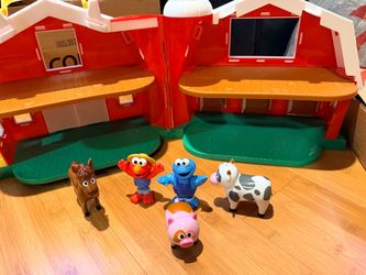 Sesame Street Farm Playset