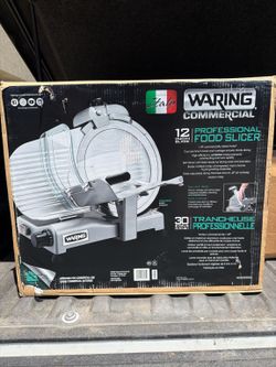 Waring Commercial WCS300SV Professional Food Slicer