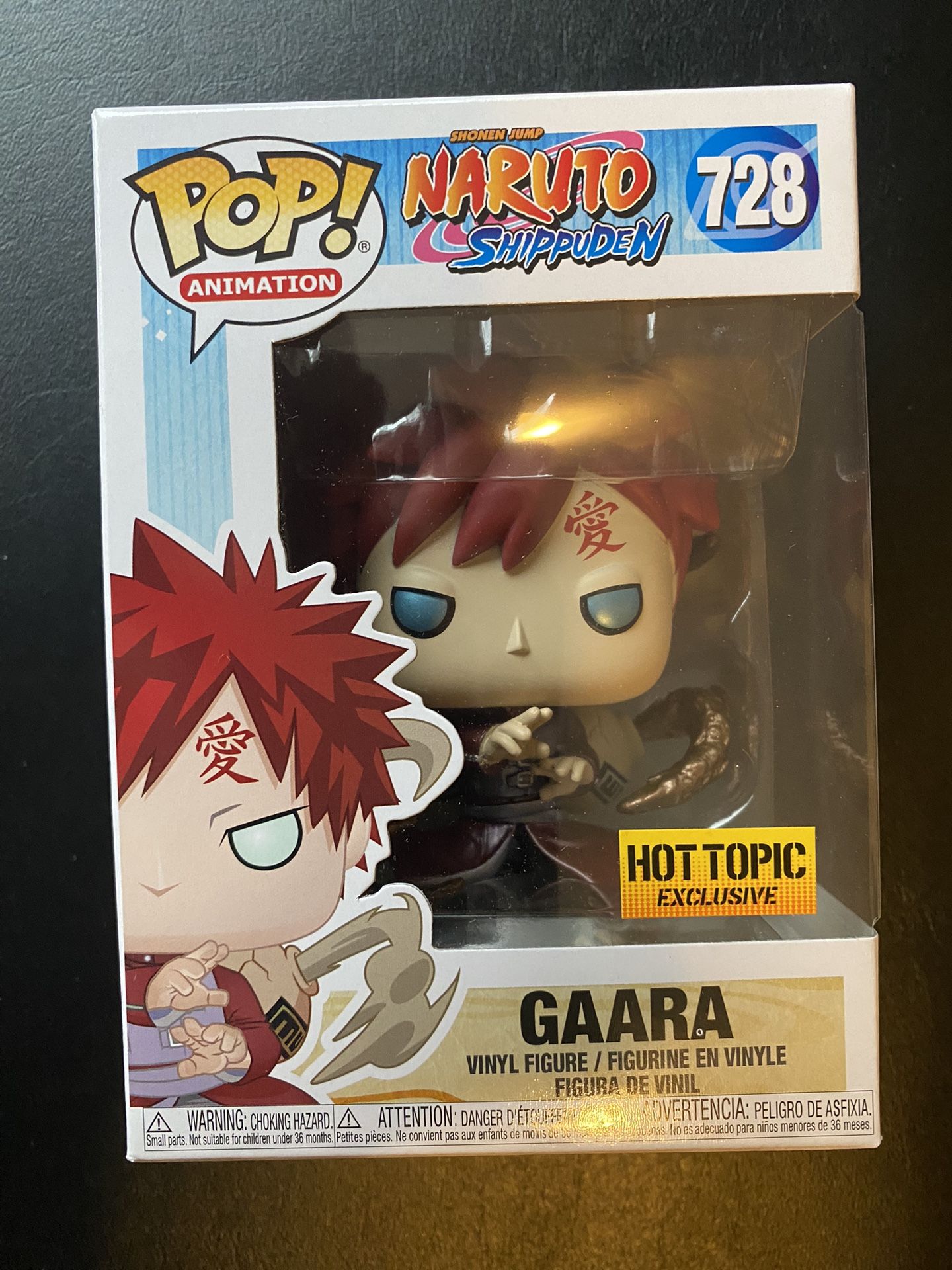 Funko Pop! Vinyl: Naruto Shippuden - Gaara (Metallic) - Hot Topic (HT)...