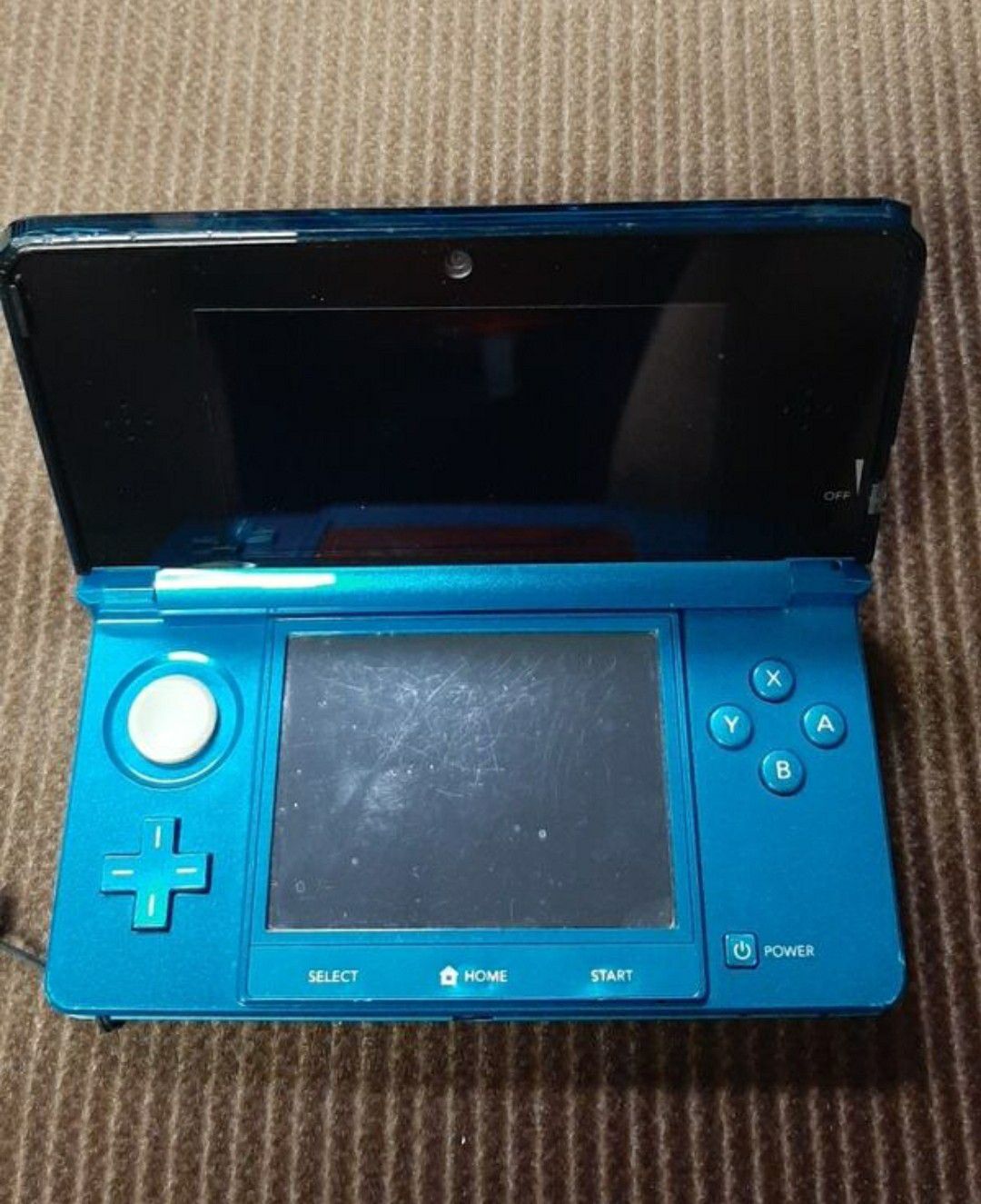Aqua Blue Nintendo 3DS