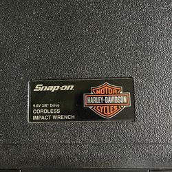 Snap On Limited Edition Harley Impact