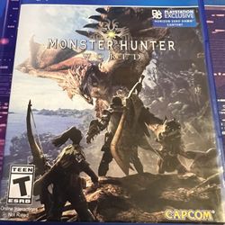 Monster Hunter: World (PS4) – Complete in Box, Tested & Working