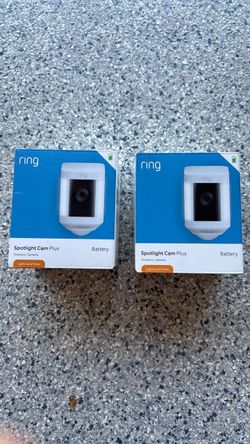 2 Brand New Ring Cameras