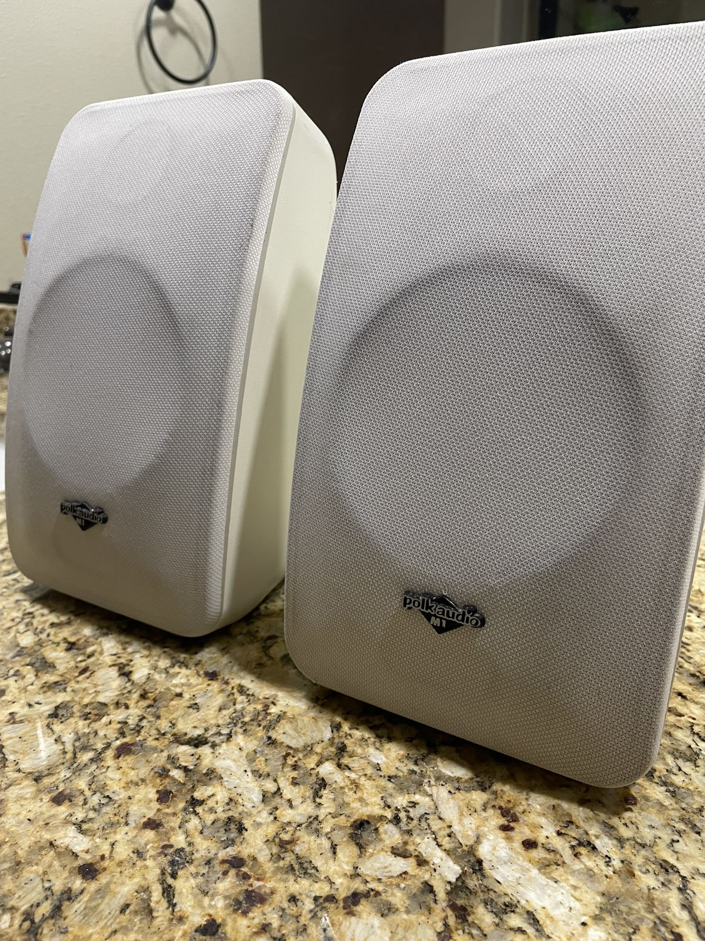 Polk Audio White M1 Hanging Speakers