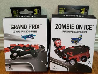 3D Wind-Up Desktop Racers Bundle