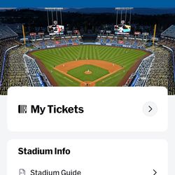 Dodger Tickets 4/15 