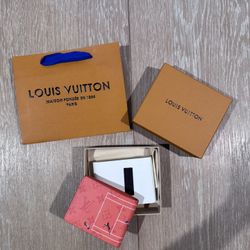 Louis Vuitton Tennis (orange) Wallet