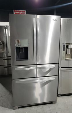 Whirlpool 4-Door Stainless Steel Refrigerator
