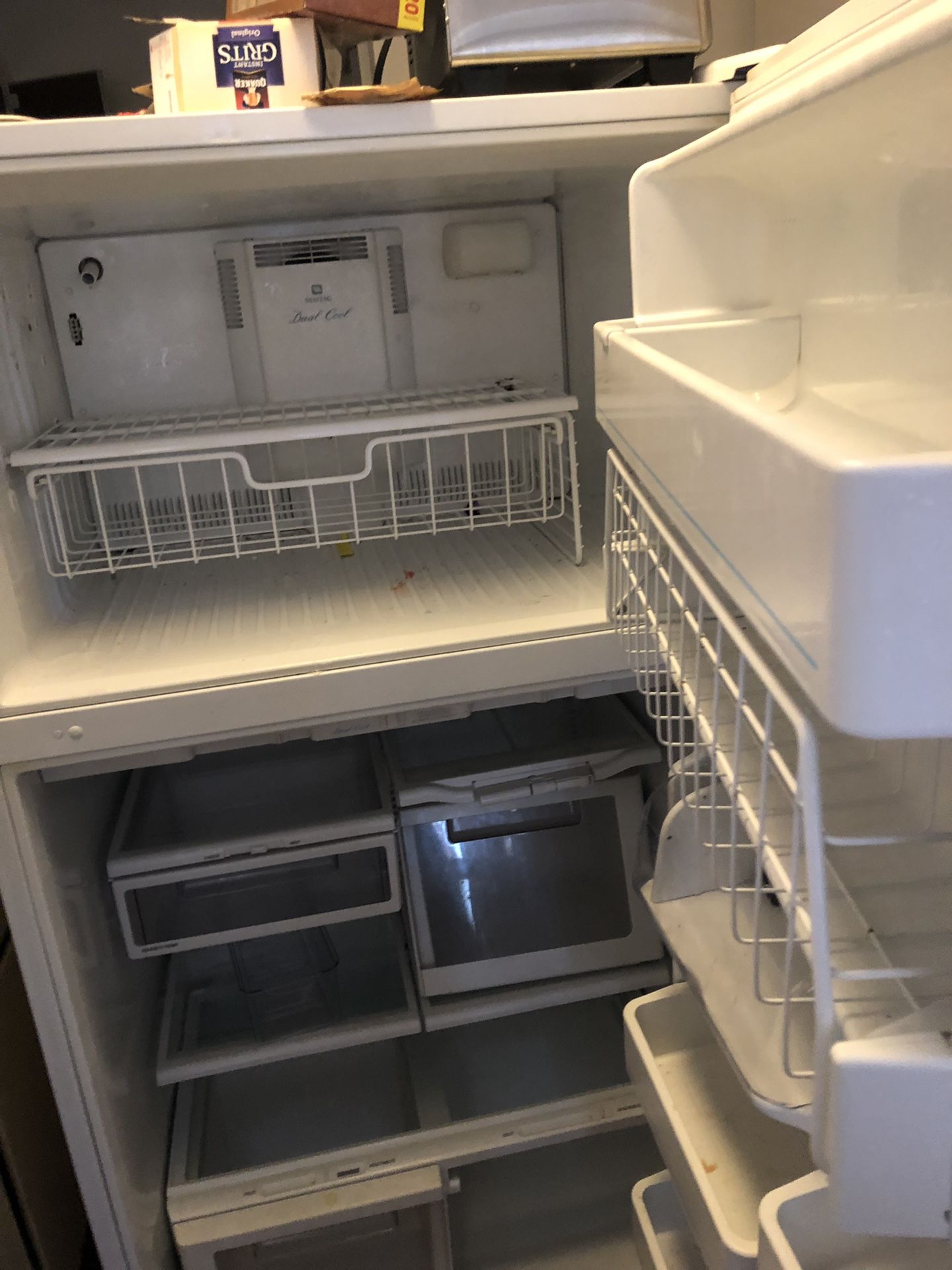 Maytag plus fridge+freezer combo