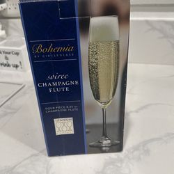 Bohemia by Circle glass champagne flute