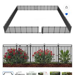 No Dig Decorative Garden Fencing
