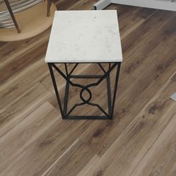 Marble end table