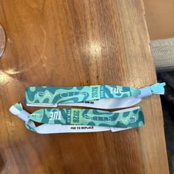 2 Waste management Skybox Ticket Tuesday