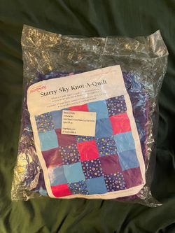 Starry Sky Knot-a-Quilt Make Your Own Quilt