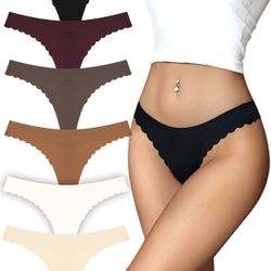 Brand New Extremely Gorgeous Set Of 6 Gorgeous Bikini Panties