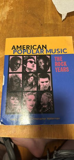 American popular music the rock years