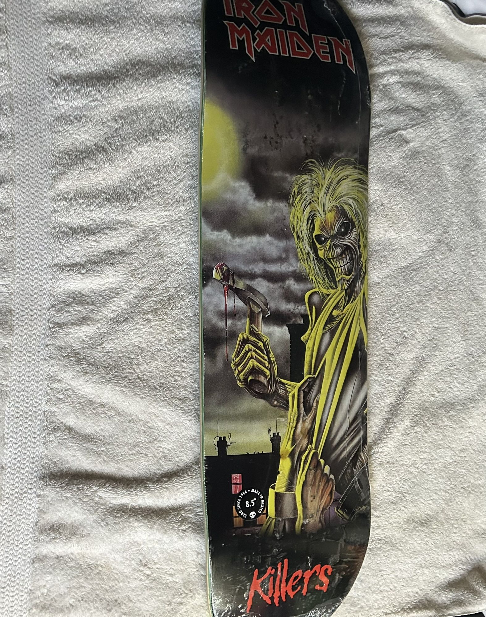 Iron Maiden Zero Killers Skateboard 