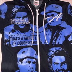 Blue ALOCS x Asaali Zip Up 